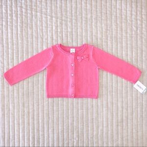 5 for $20!! NWT Carter's pink cardigan